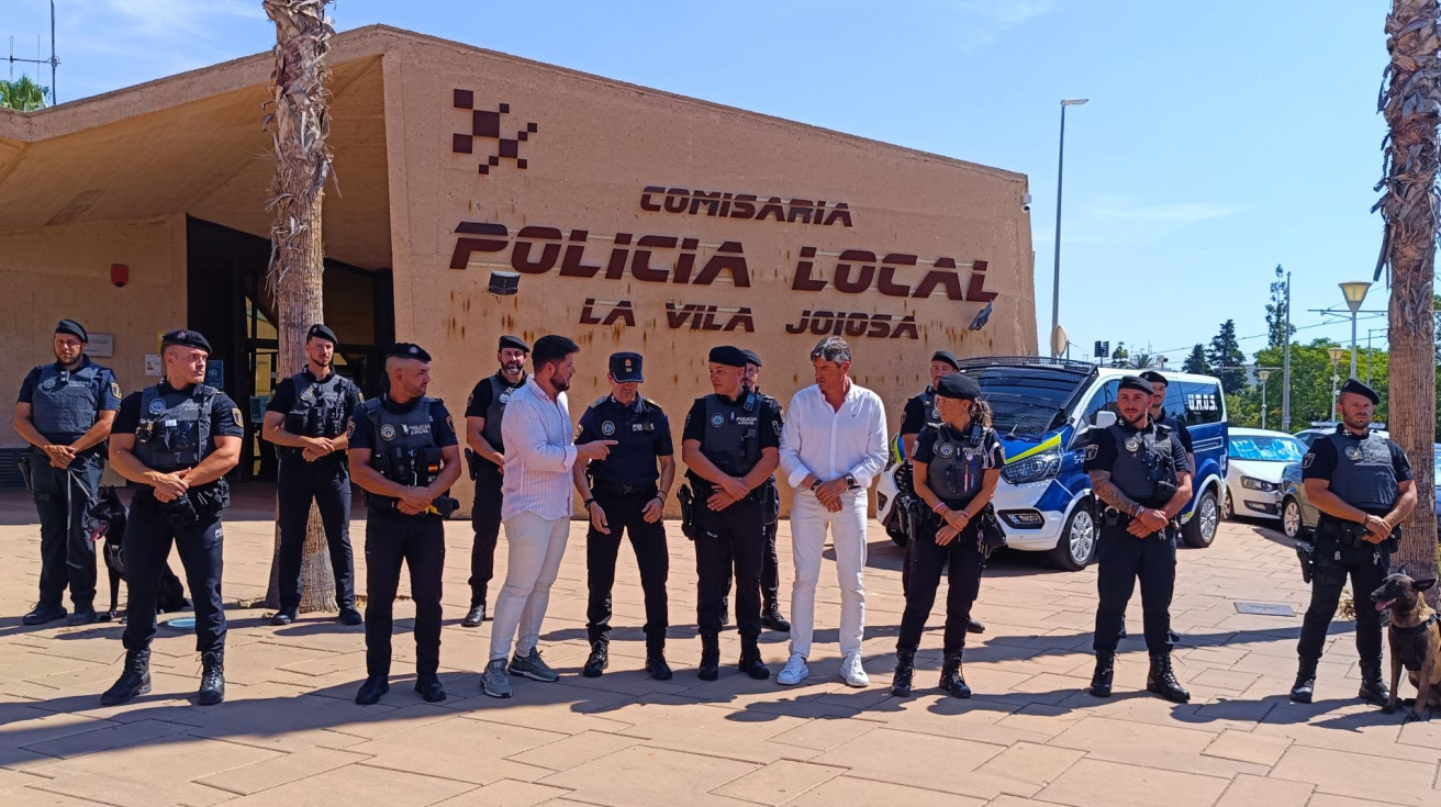 presentación Unidad UROS Policía Local Villajoyosa