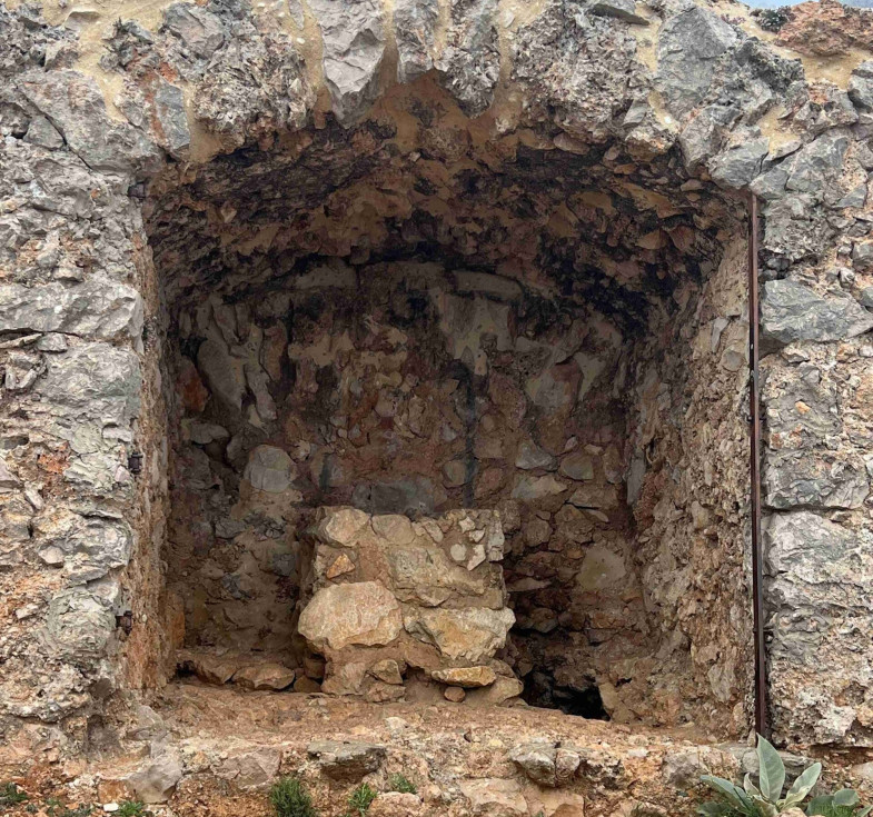 aljibe Fort de Bèrnia Callosa d'en Sarrià