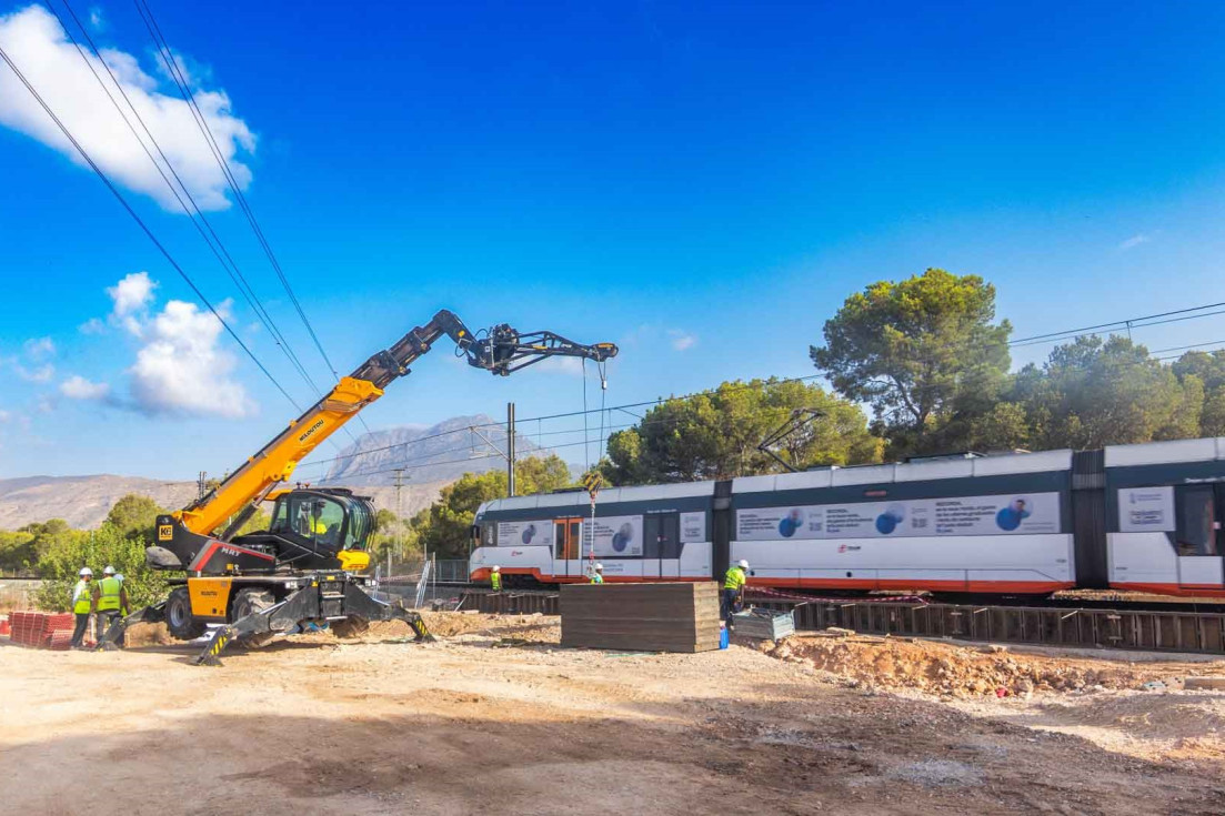 obras Benidorm TRAM tranviarización Línea 9