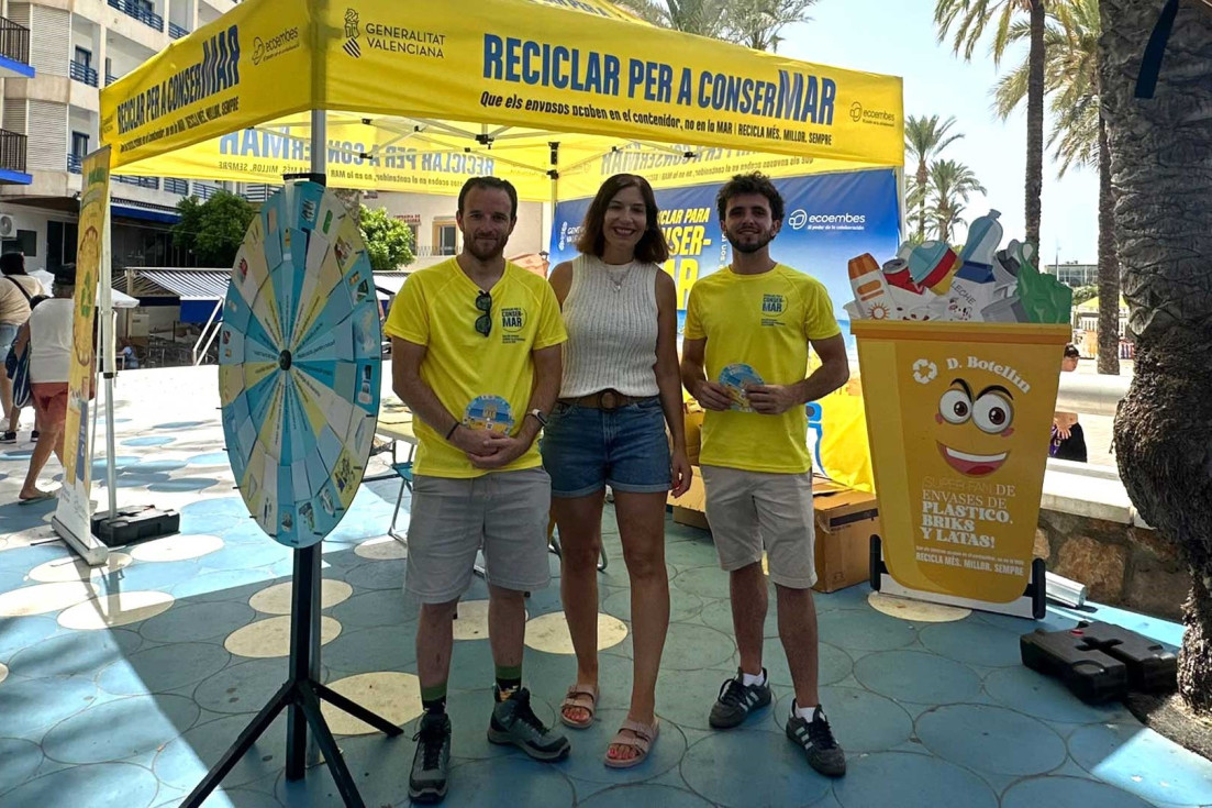 Reciclar para ConserMar Benidorm Ecoembes