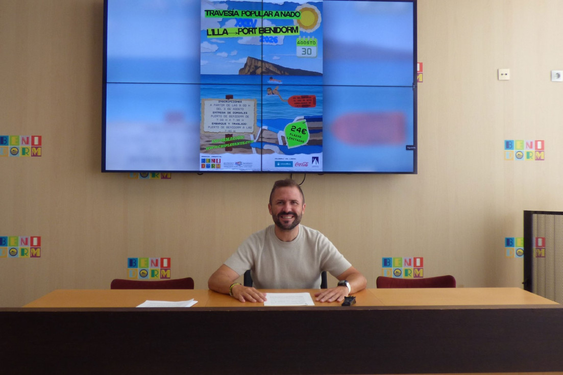 Benidorm abre las inscripciones para la XXIV Travesía Popular a Nado L’Illa-Port