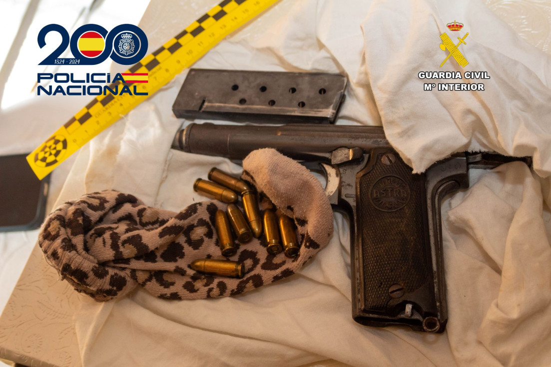 pistola detenido tiroteo villajoyosa