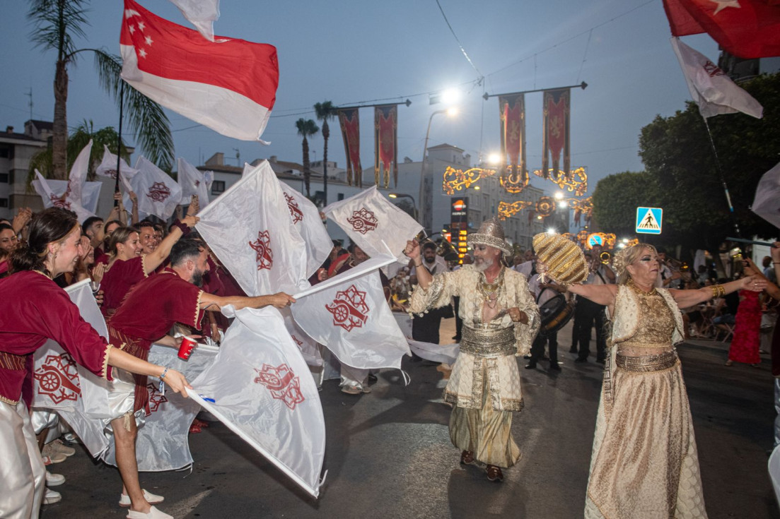 Entrada de Bandas Moros y Cristianos Villajoyosa 2026 rei moro