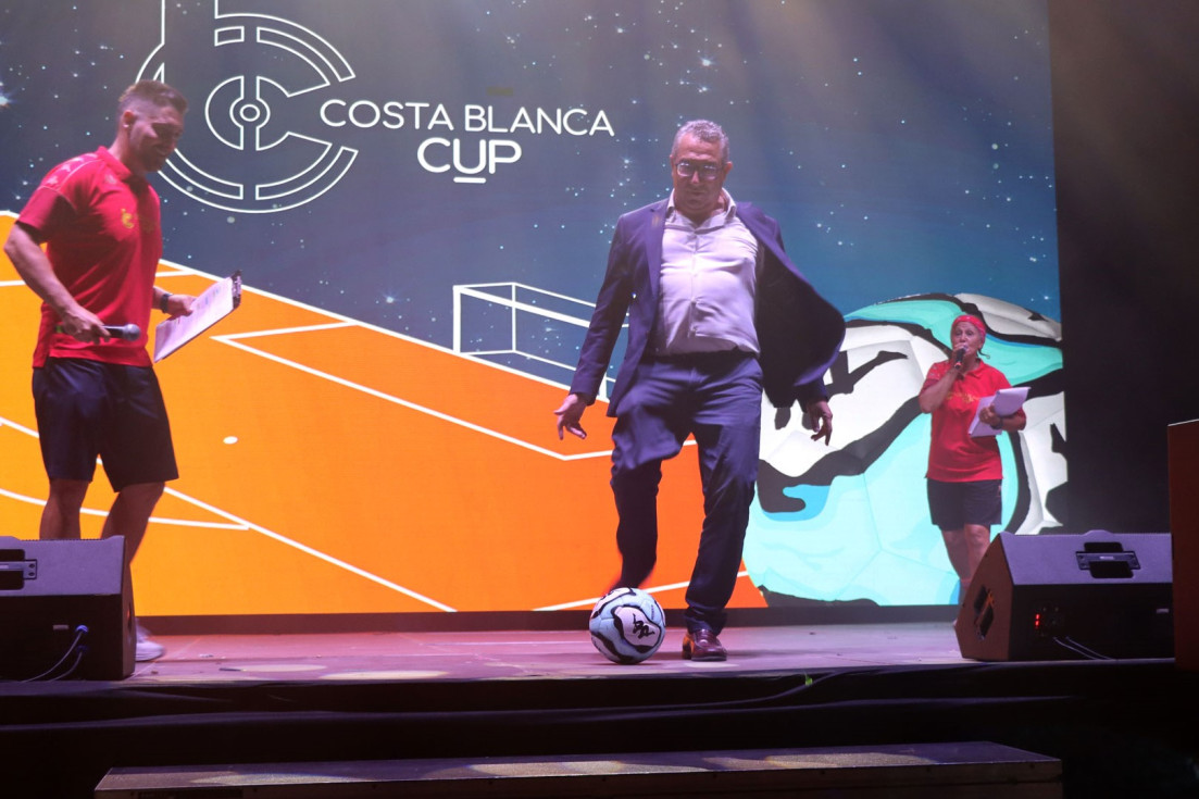 toni pérez Benidorm ceremonia inaugural 32ª edición Costa Blanca Cup