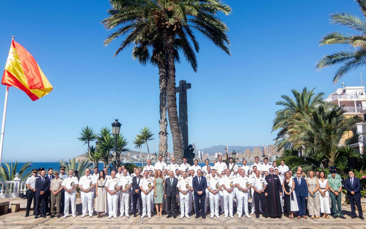 homenaje Caídos en la Mar y Arma Submarina Benidorm