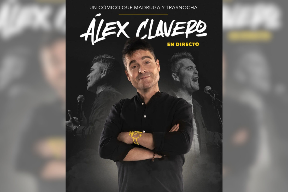 Cartel Alex Clavero show Benidorm