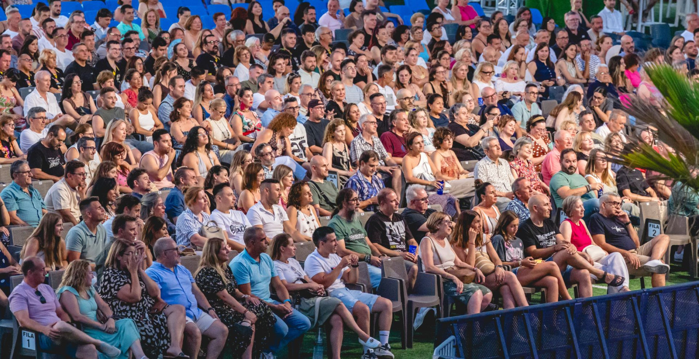 público Miguel Lago Lo Nunca Visto SkyFest Benidorm