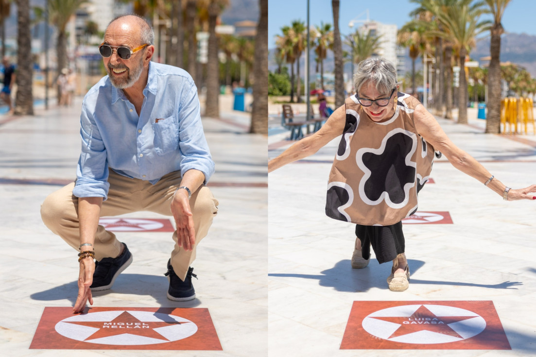 Paseo de las Estrellas l'albir miguel rellán luisa gavasa