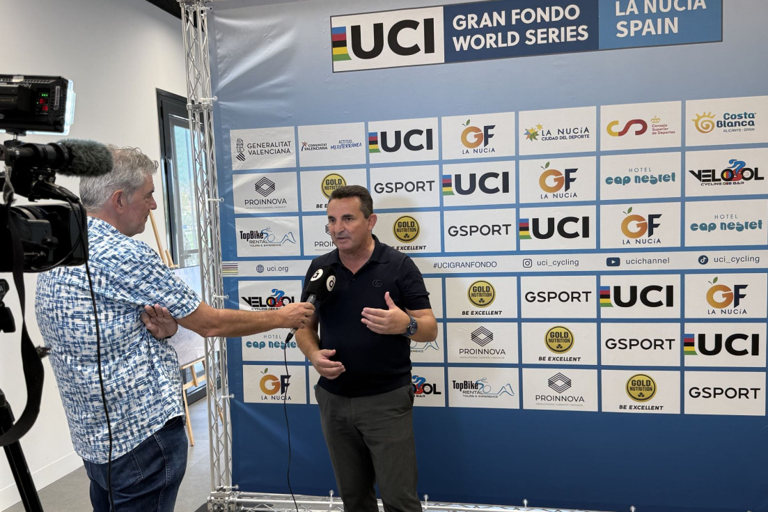 bernabé cano Presentación Gran Fondo La Nucía 2026