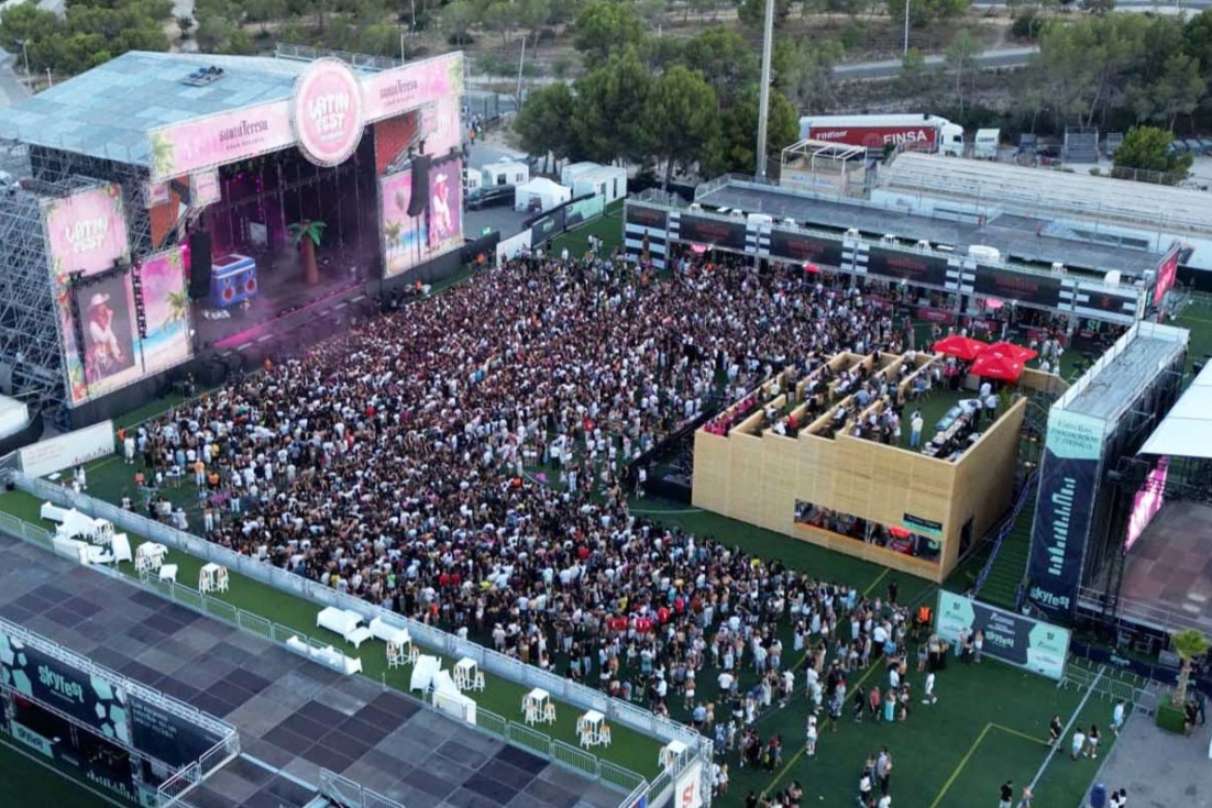 Latin Fest Benidorm 2026 aérea