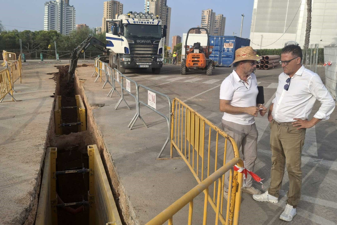 benidorm Nuevo colector palau esports salt l'aigua