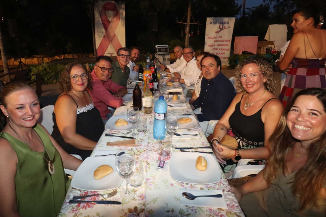 cena verano anémona marina baixa benidorm