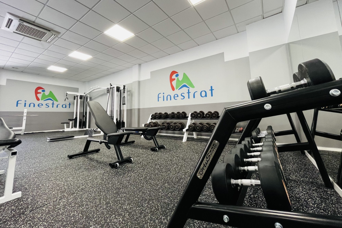 Finestrat reapertura gimnasio pabellón municipal