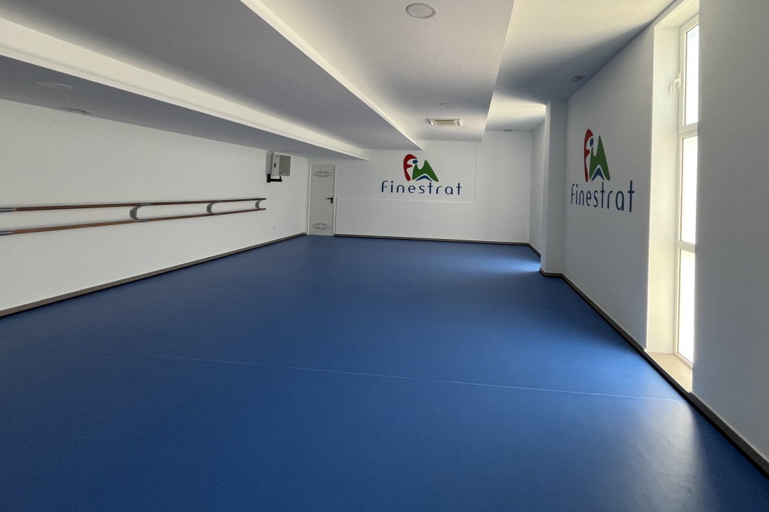sala fitness  gimnasio pabellón municipal Finestrat