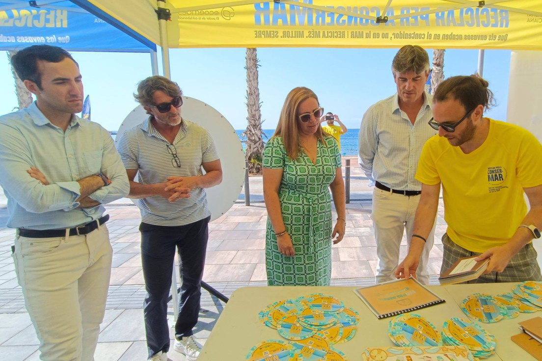 campaña Reciclar para ConserMar Villajoyosa