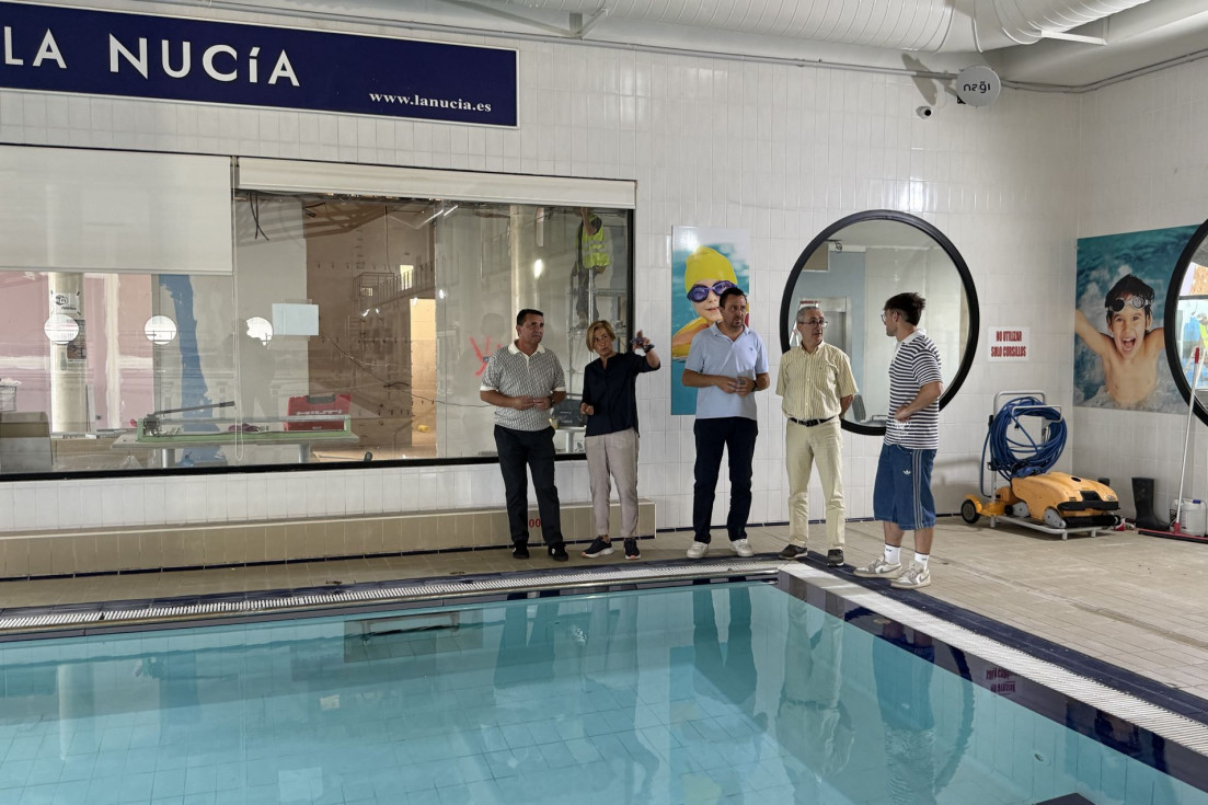 avance obras piscina la nucía julio