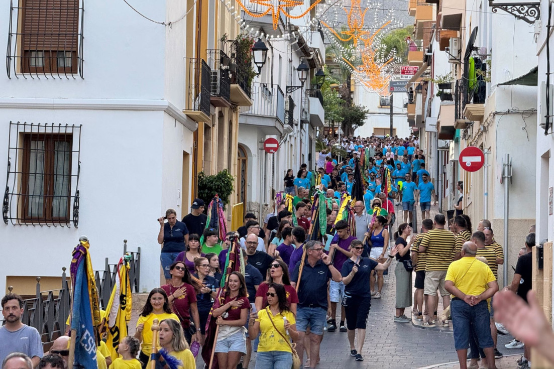 Entrà de penyes festes agost la nucía 2026