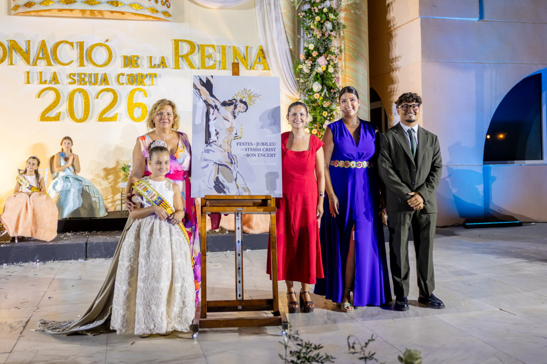 Sofía Giménez Such coronada Reina Fiestas 2026 l’Alfàs del Pi cartel fiestas
