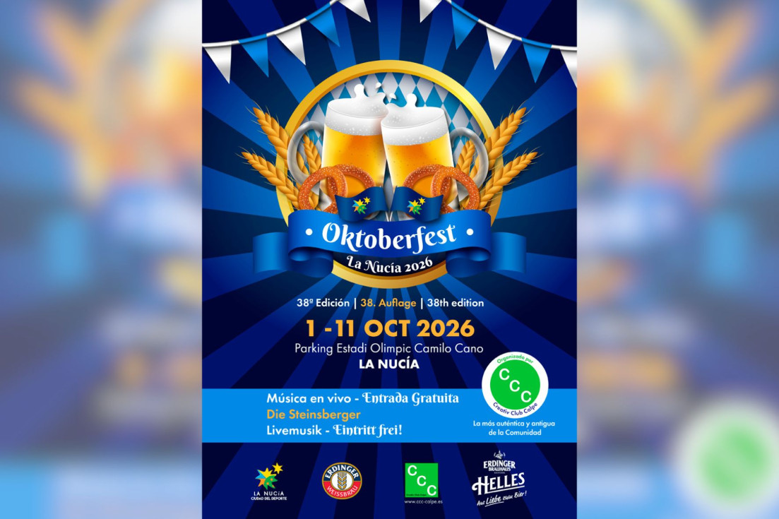 Oktoberfest La Nucía 2026 Cartel