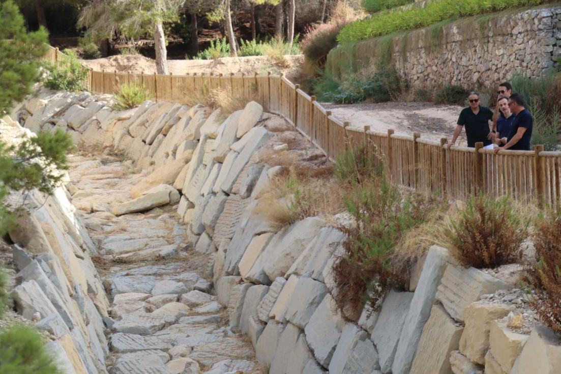 Benidorm limpieza barrancos término municipal José Ramón González de Zárate