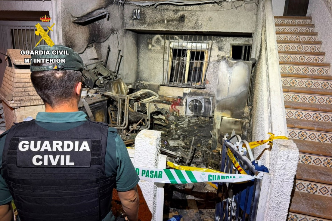 incendio La Nucía auxilio guardia civil