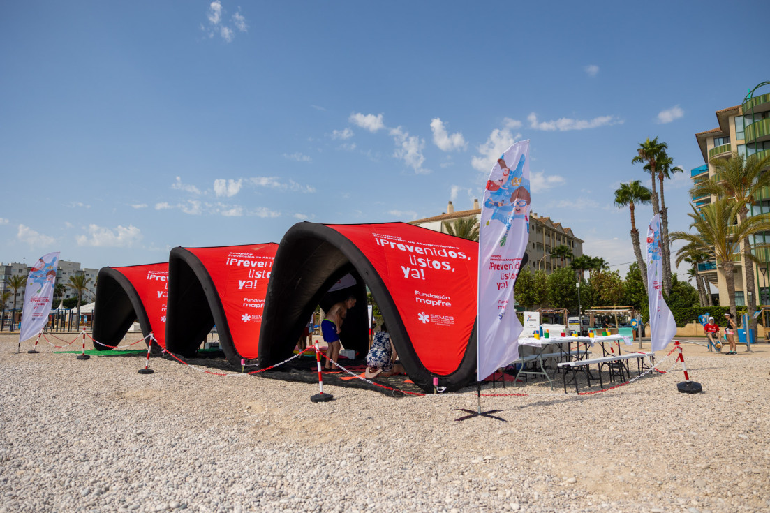 presentación playa l’Albir campaña prevención ahogamientos Prevenidos listos ya mapfre