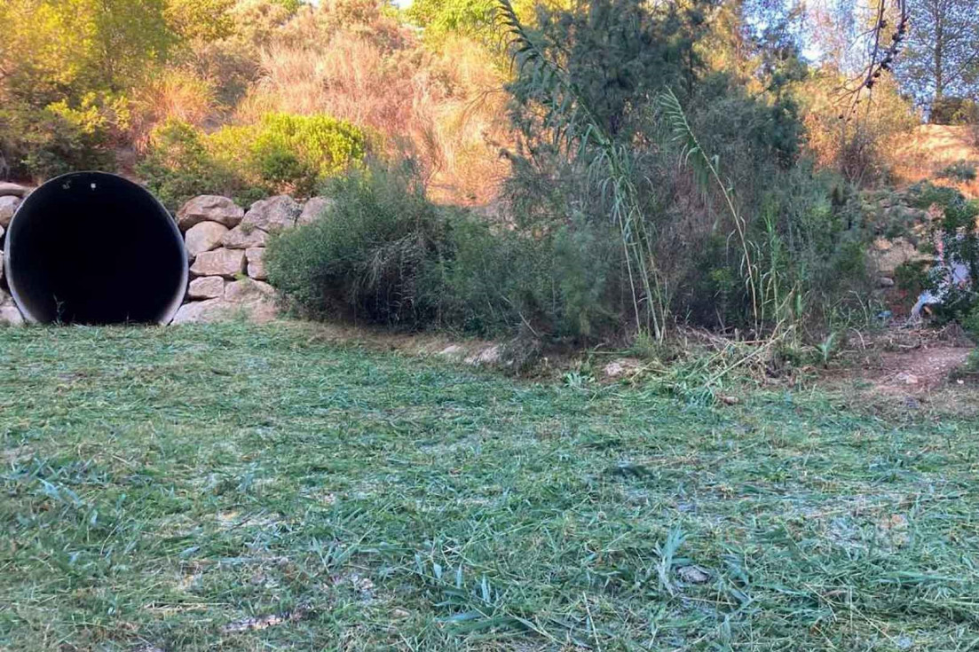limpieza barrancos término municipal Benidorm