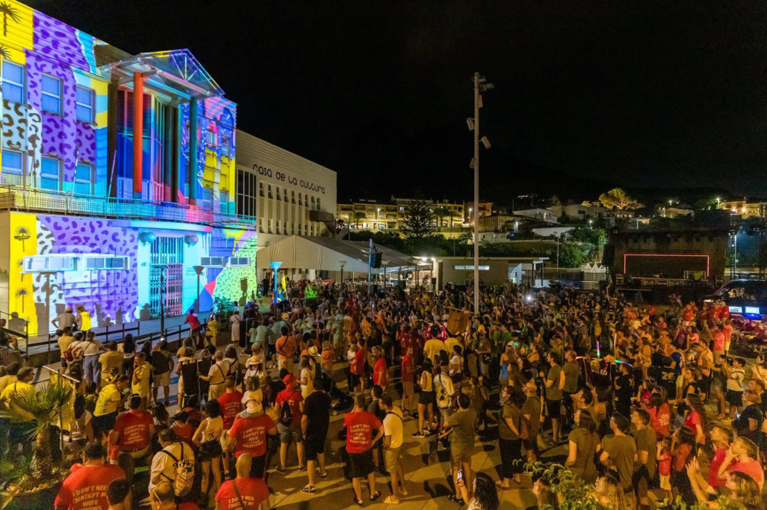 video mapping Arreplega Festes Finestrat 2026