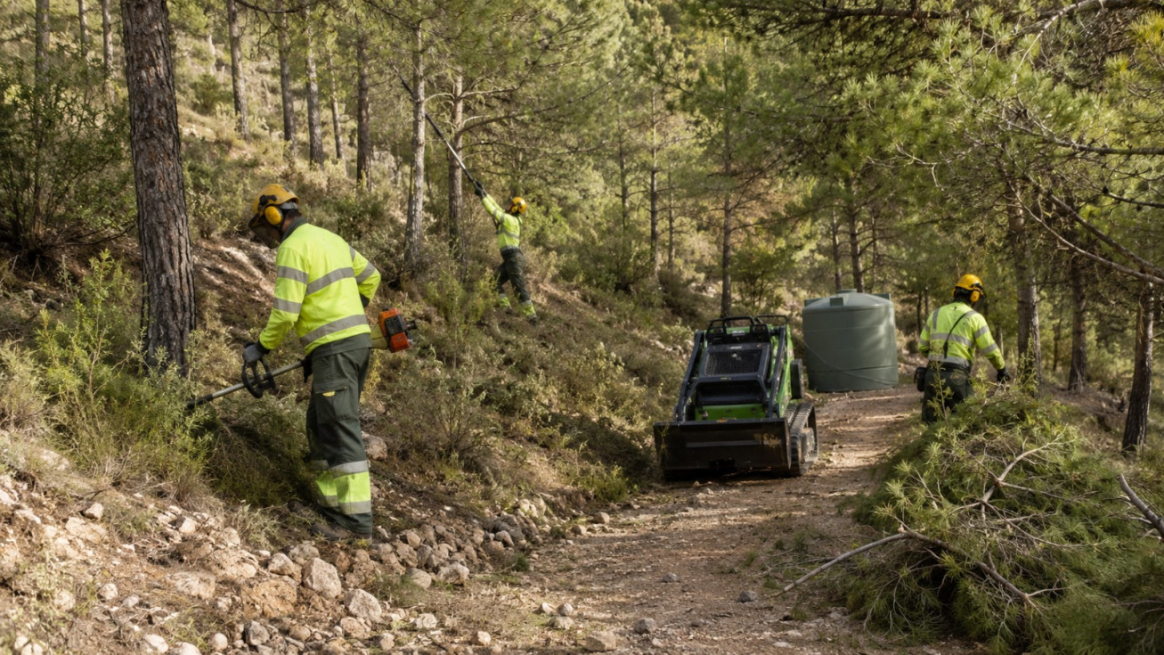 La Diputación destina más de dos millones de euros a prevenir incendios forestales con ayudas para 14 municipios de la Marina Baixa