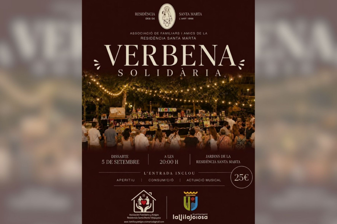 Residencia Santa Marta Villajoyosa verbena solidaria 40 aniversario
