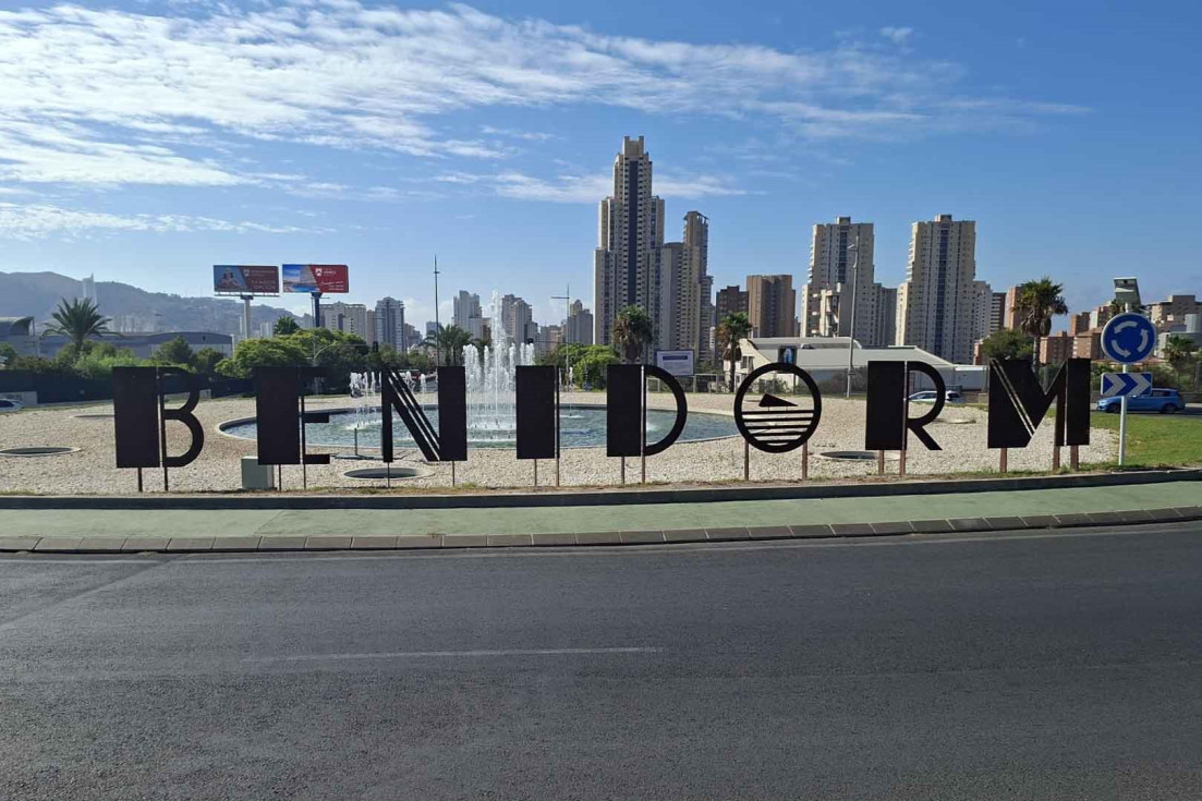 rotonda entrada benidorm