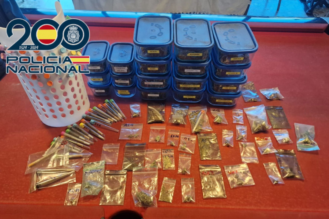 Desmantelan un club cannábico en Altea que captaba turistas para vender droga al menudeo