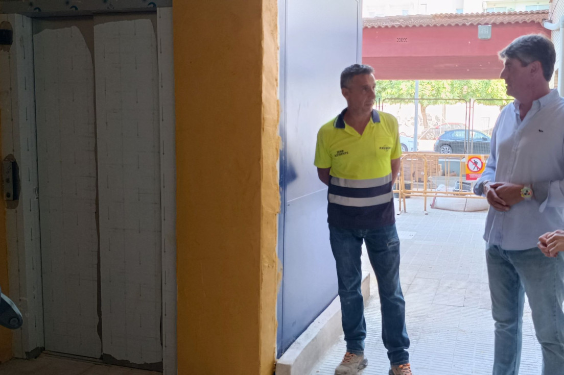 agosto 2026 Marcos Zaragoza ascensor CEIP Mare Nostrum obras colegios