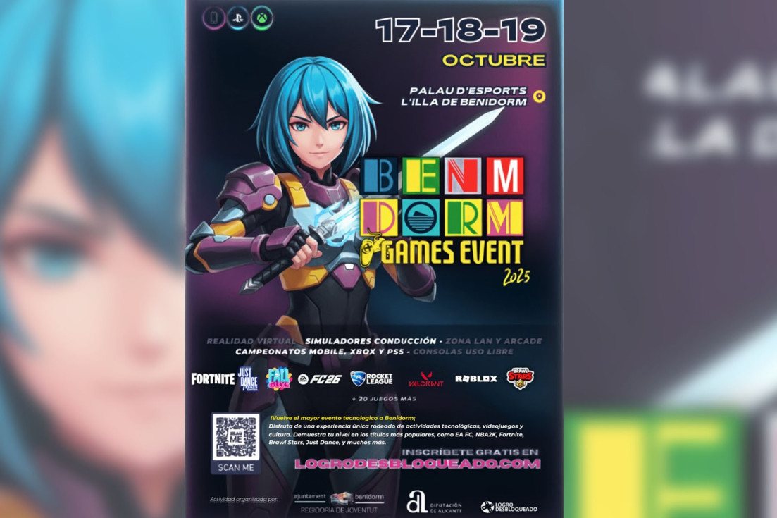 Benidorm Games Event 2025 cartel