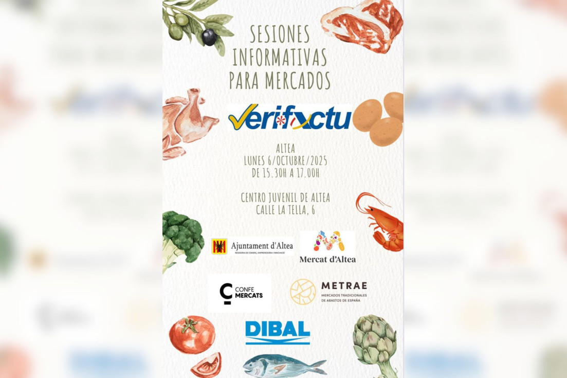 Cartel sesión informativa Verifactu