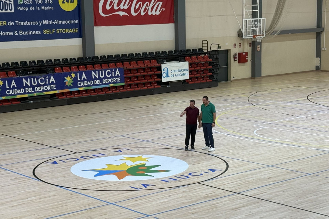 Rehabilitación del parqué del Pabellón Camilo Cano La Nucía