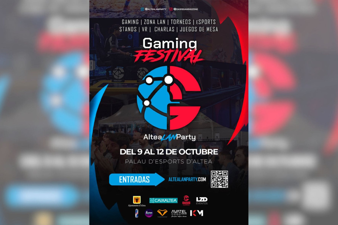 Cartel Lan Party Altea 2025