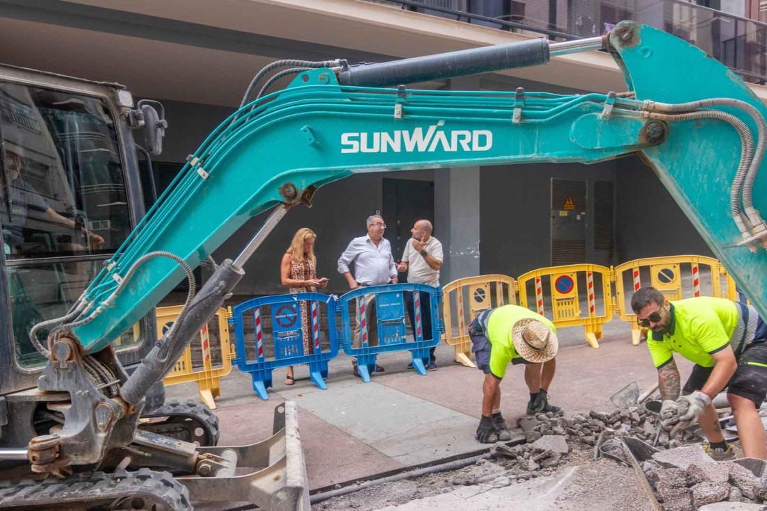 toni pérez obras calle rioja benidorm