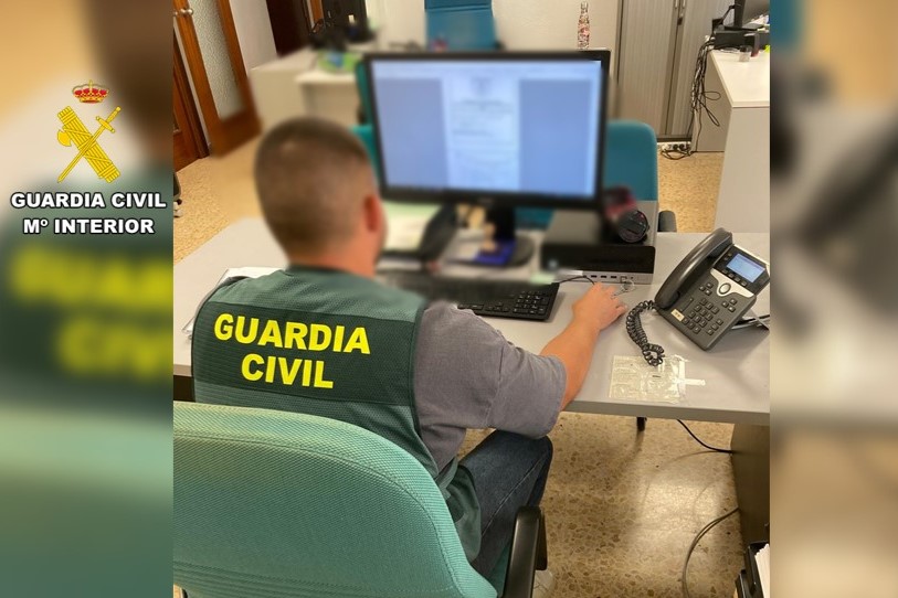 pesquisas guardia civil estafa telefónica Altea