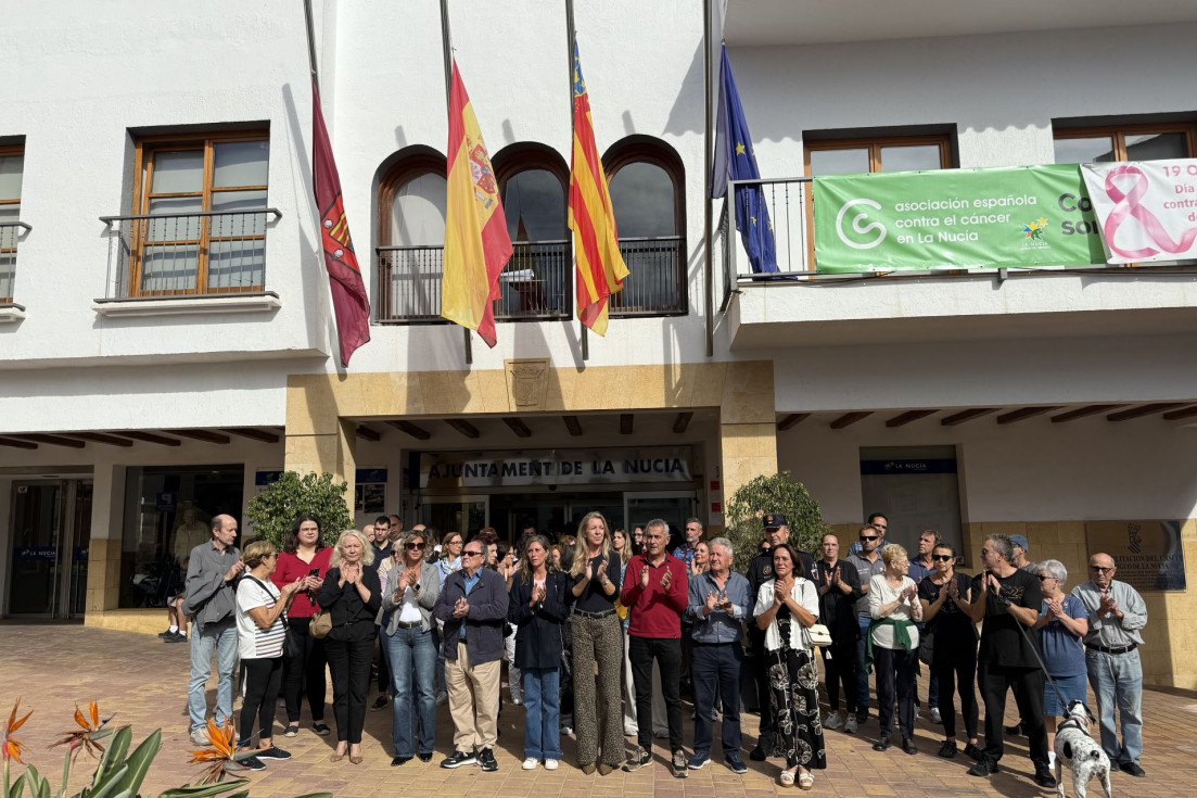 Minuto silencio víctimas DANA La Nucía