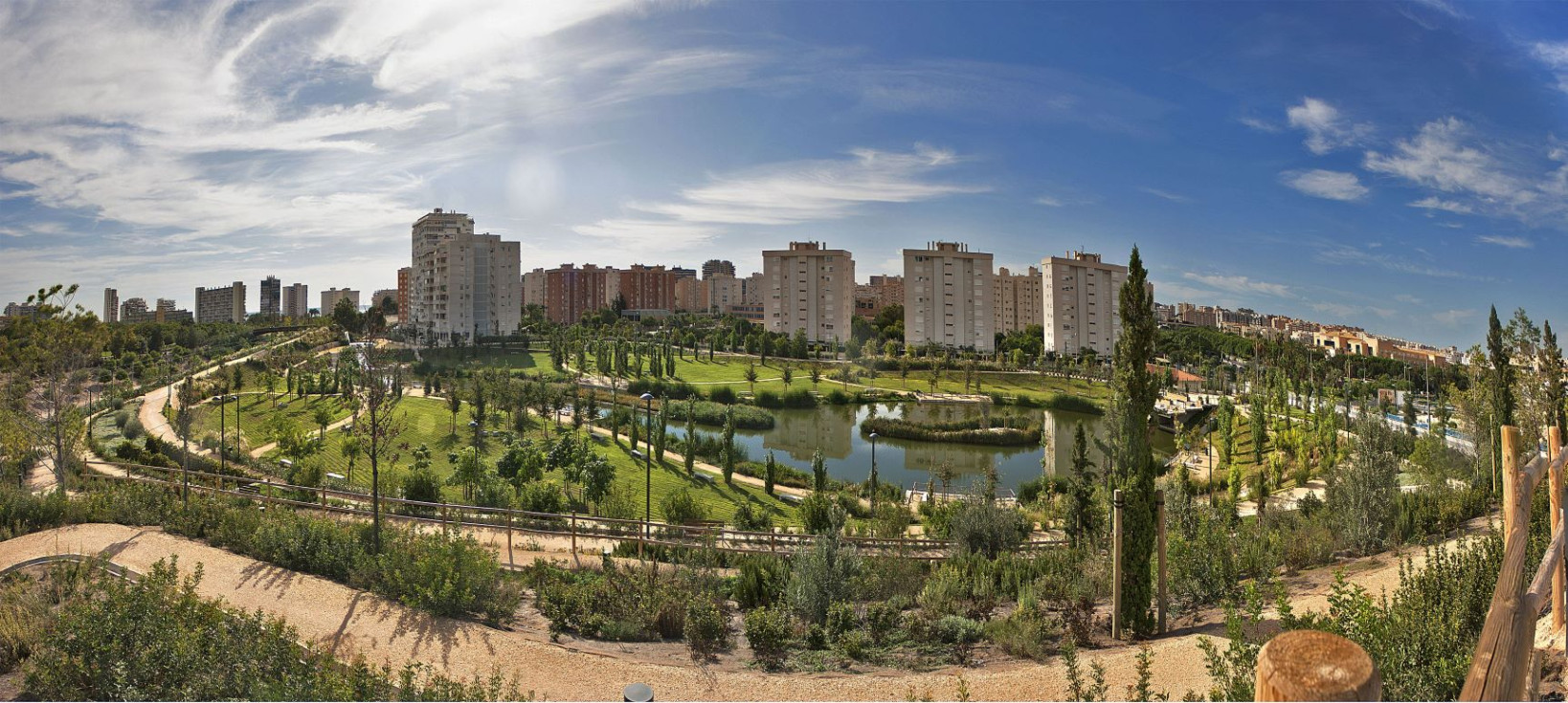 Panorámica Parque La Marjal
