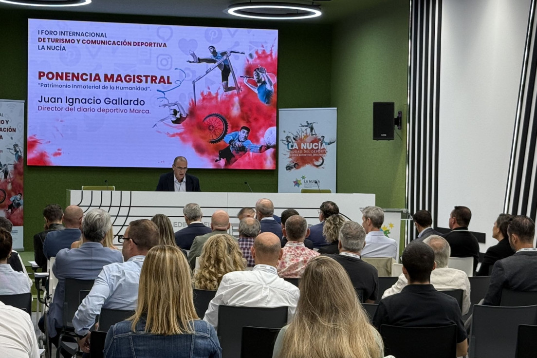 Gallardo La Nucia I Foro Internacional de Turismo y Comunicación Deportiva