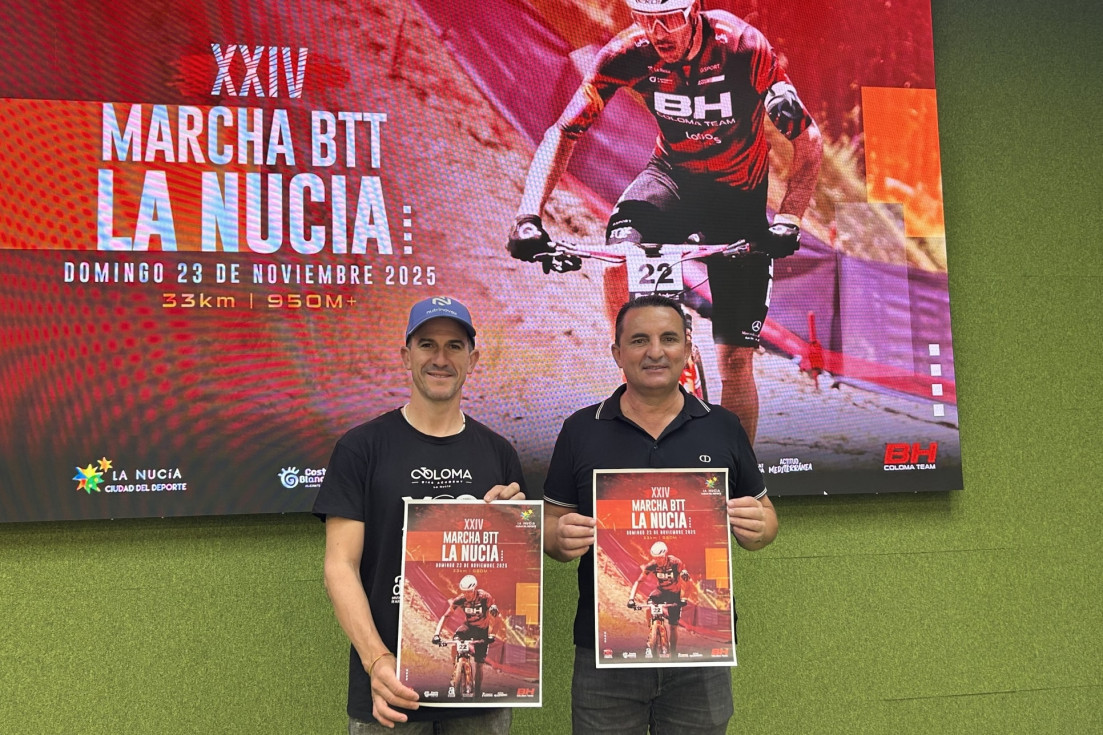 David Valero y Olivia Onesti estarán en la XXIV Marcha BTT de La Nucía