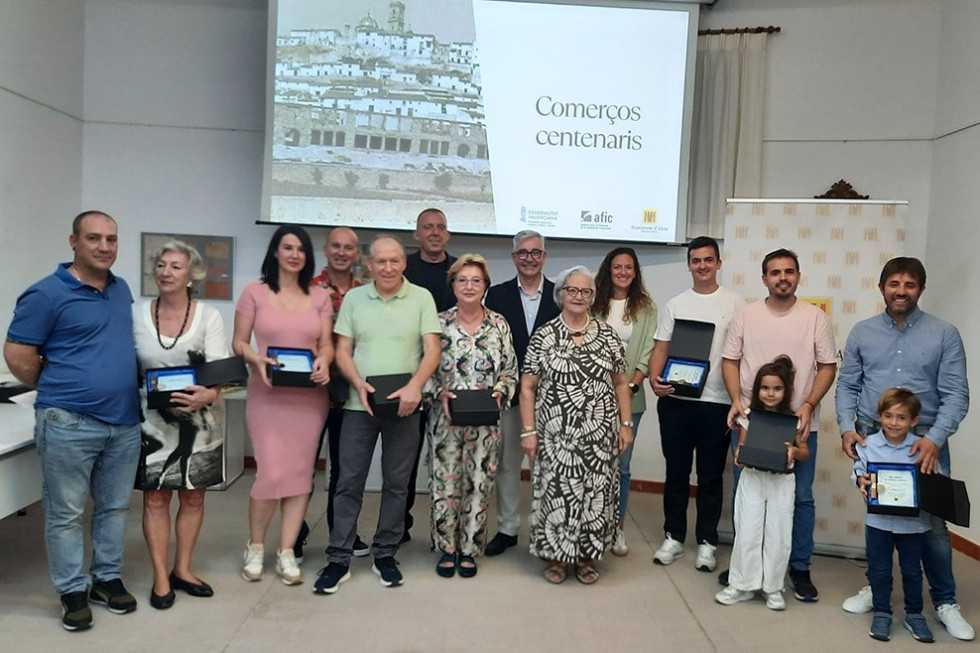 homenaje comercios centenarios altea