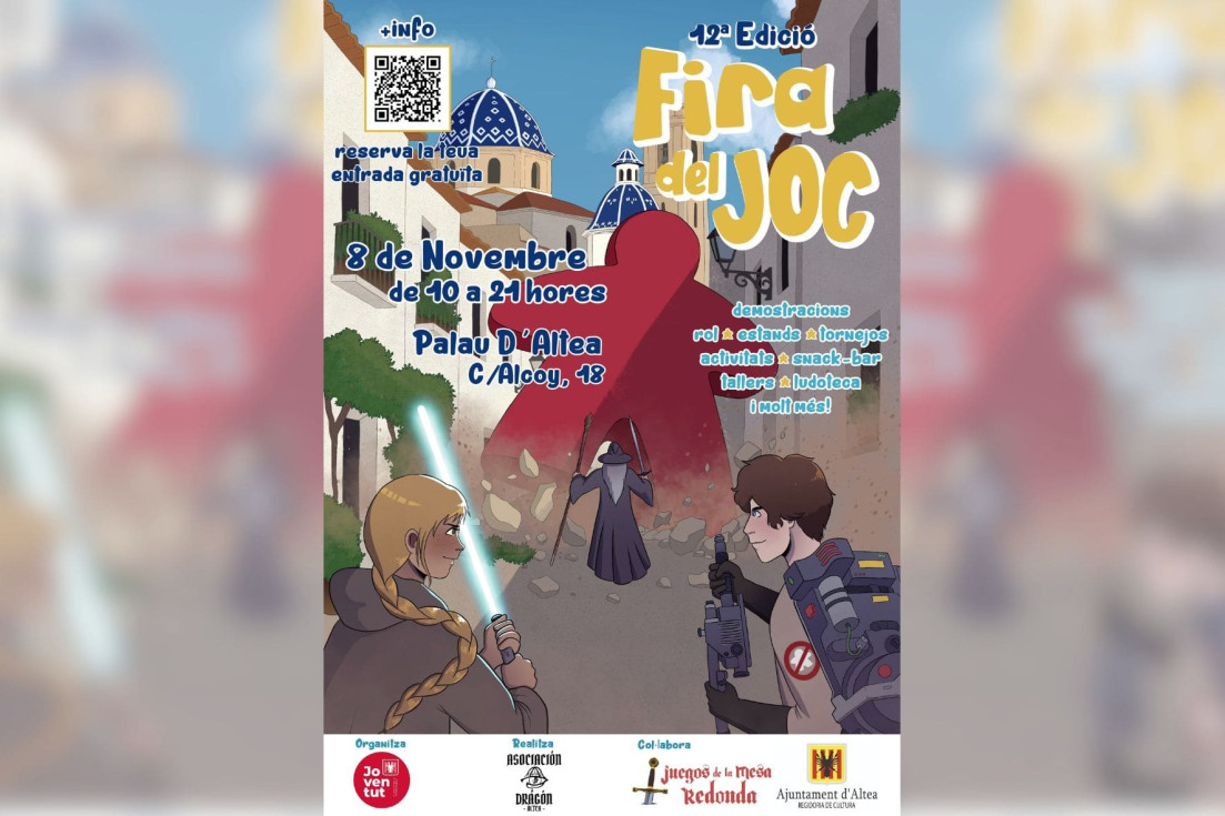Cartel fira del joc 12 Altea 2025