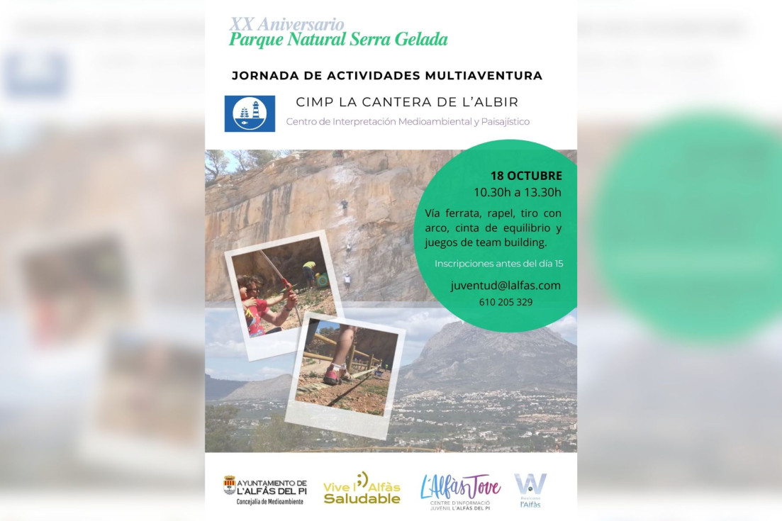 multiaventura alfàs serra gelada