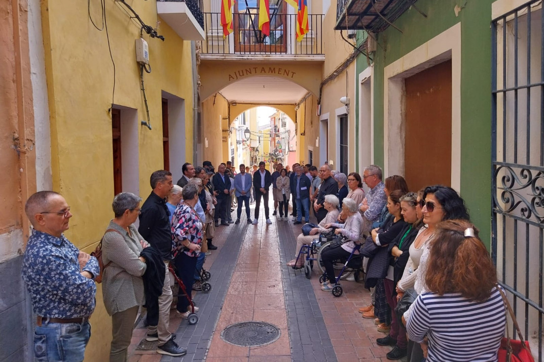 Minuto silencio víctimas DANA Villajoyosa