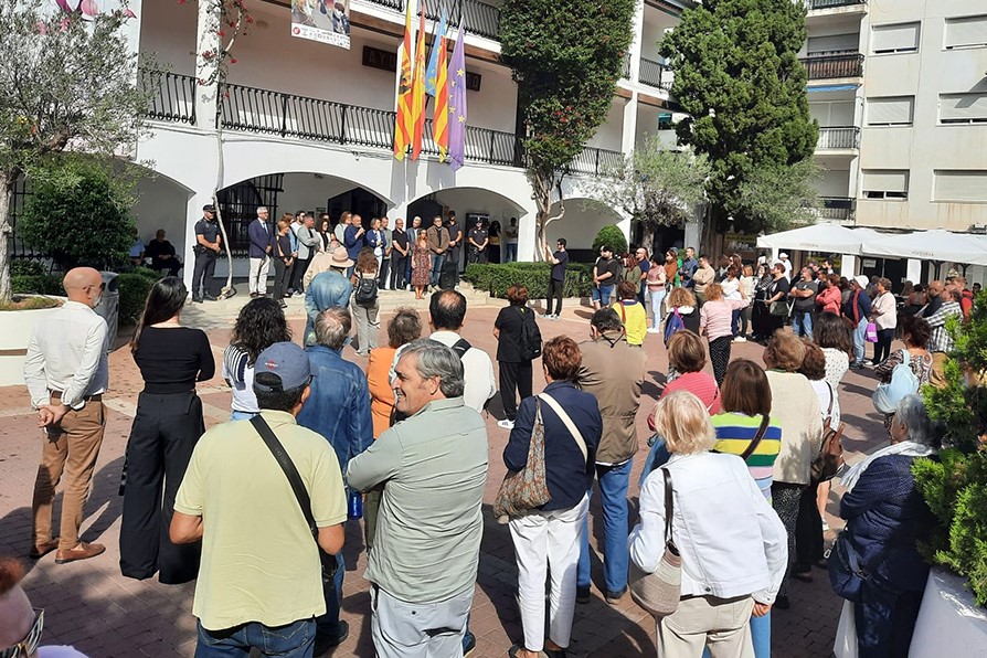 Minuto silencio víctimas DANA Altea