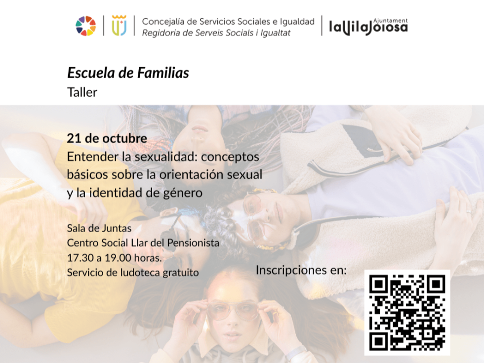 Cartel Escuela de Familias Villajoyosa