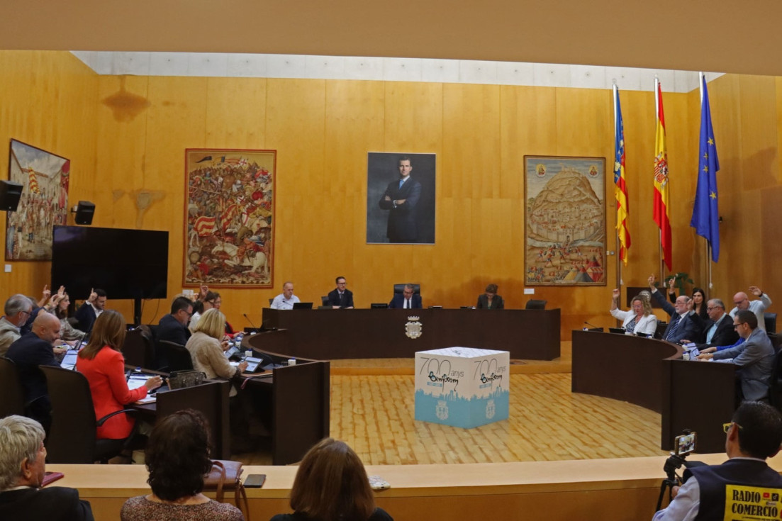 pleno benidorm octubre 2025 corporación